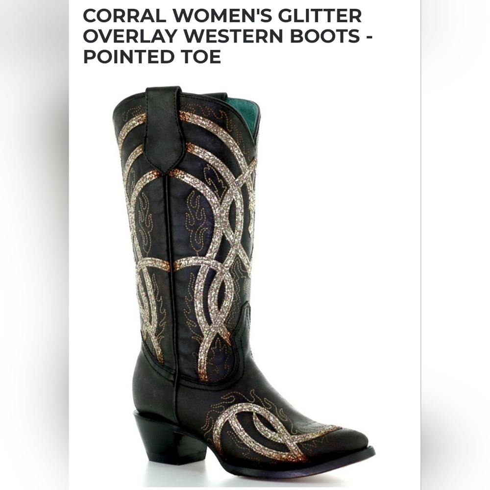 Corral Glitter Boots
